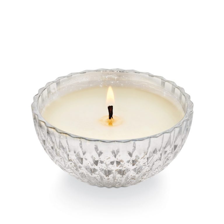 Balsam & Cedar Silver Mercury Ornament Candle - Image 5