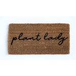 Plant Lady Natural Coir Doormat