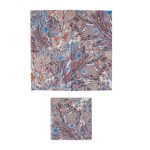 Paper Cocktail Napkins w/ Marbled Design