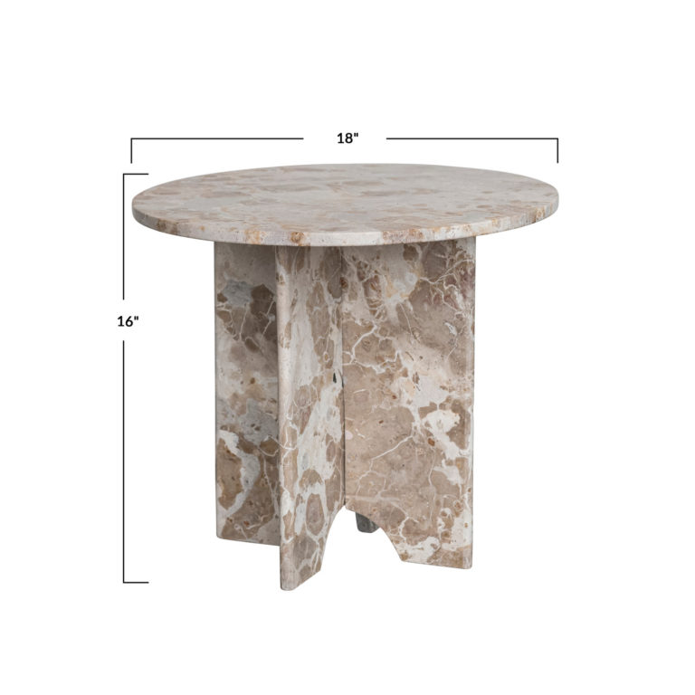 Atticus Marble Side Table - Image 2