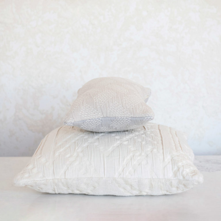 Malika Square Cotton Pillow - Image 6