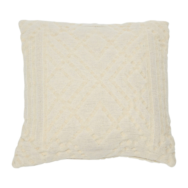 Malika Square Cotton Pillow - Image 5