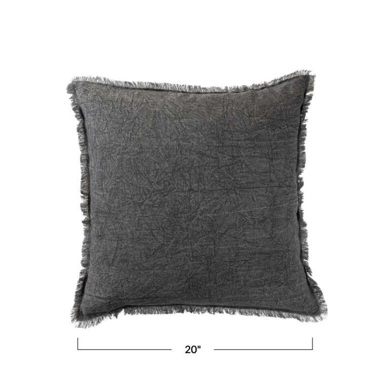 Soren  Stonewashed LinenPillow - Image 2