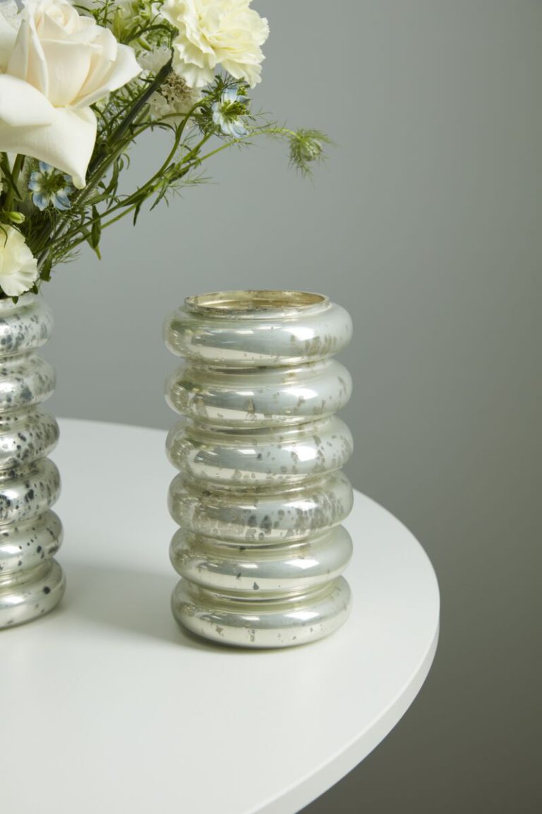 Encompass Mercury Glass Vase - Image 2