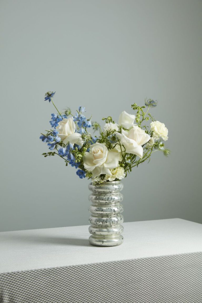 Encompass Mercury Glass Vase - Image 3