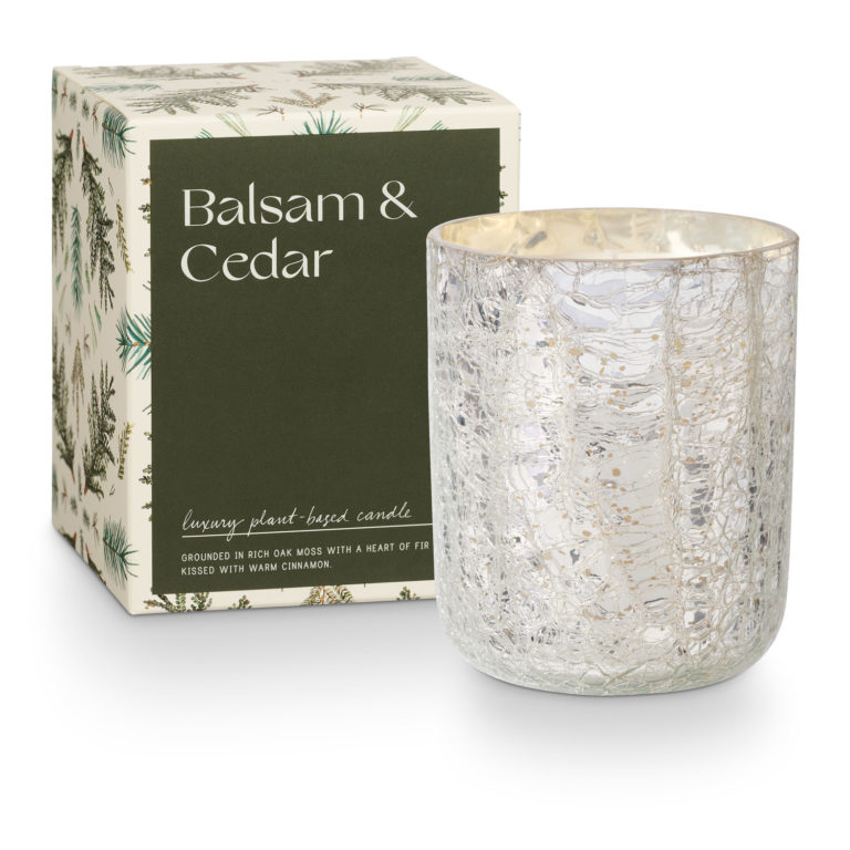 Balsam & Cedar Small Glass Candle - Image 5