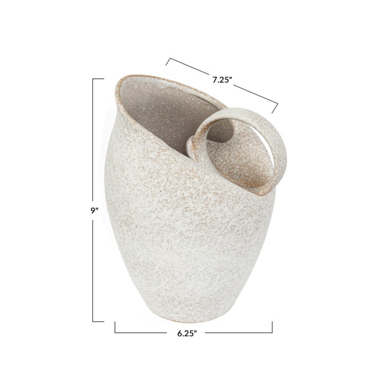 Textured Stoneware Pitcher - Image 2