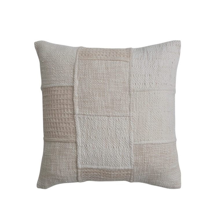 Cotton Patchwork Pillow