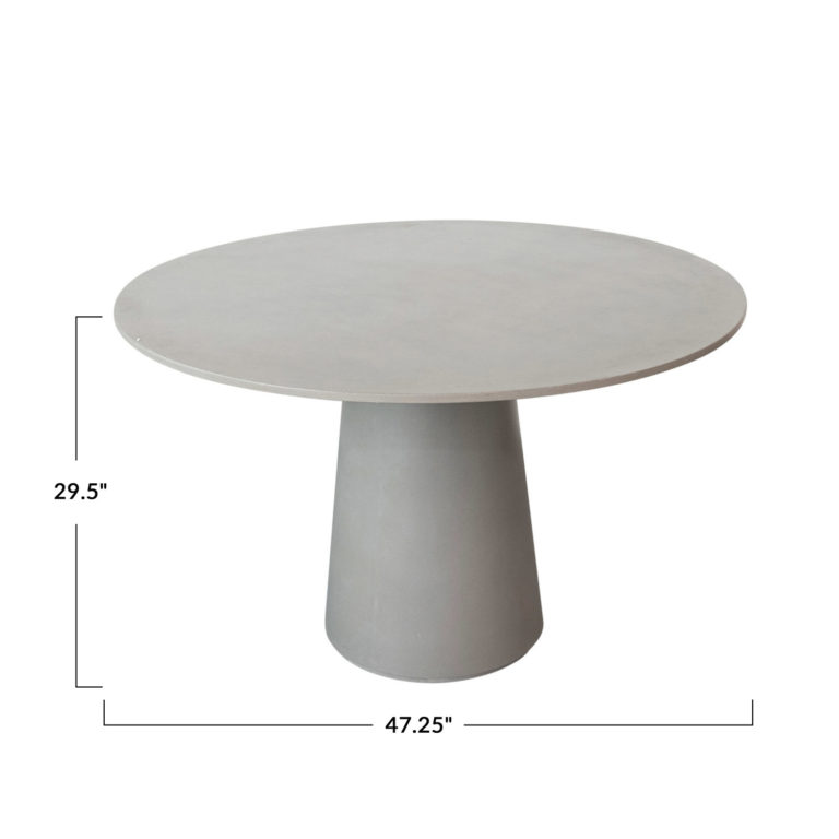 Maia Cement Dining Table - Image 2