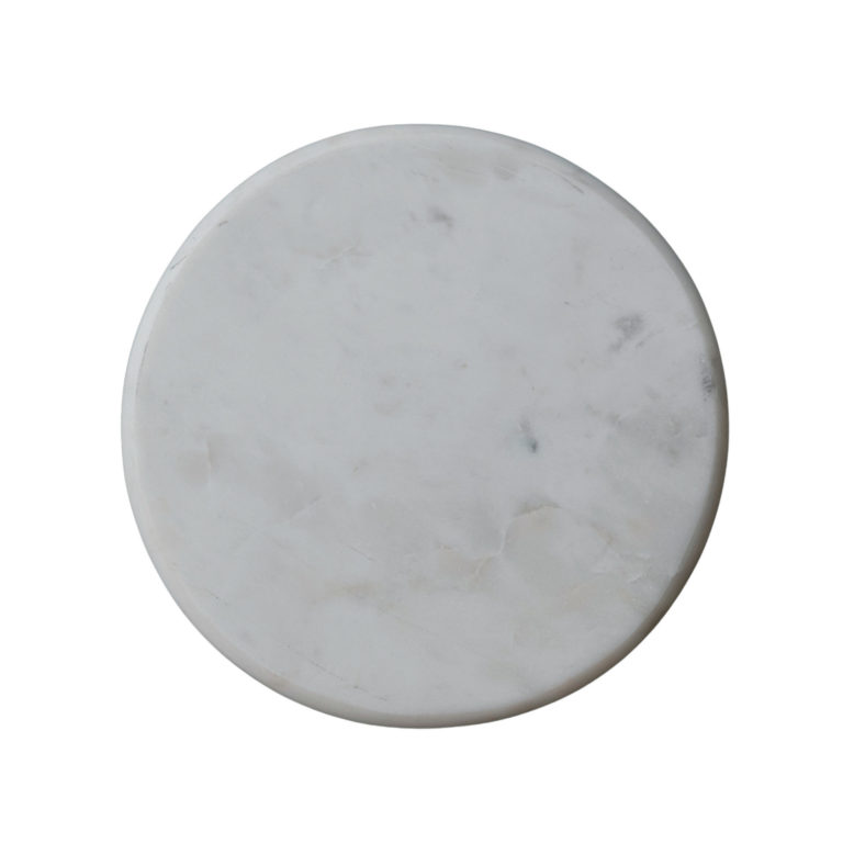 Decoratove Round Marble Pedestal - Image 3