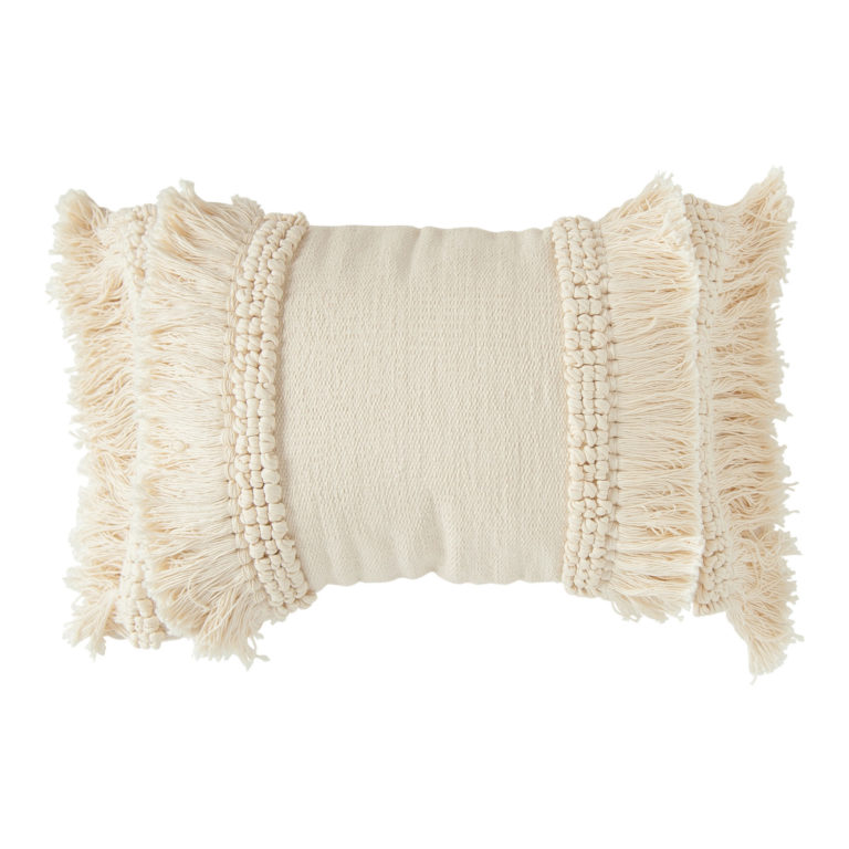 Rayon & Cotton Lumbar Pillow