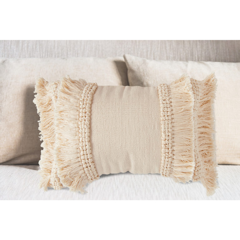 Rayon & Cotton Lumbar Pillow - Image 7