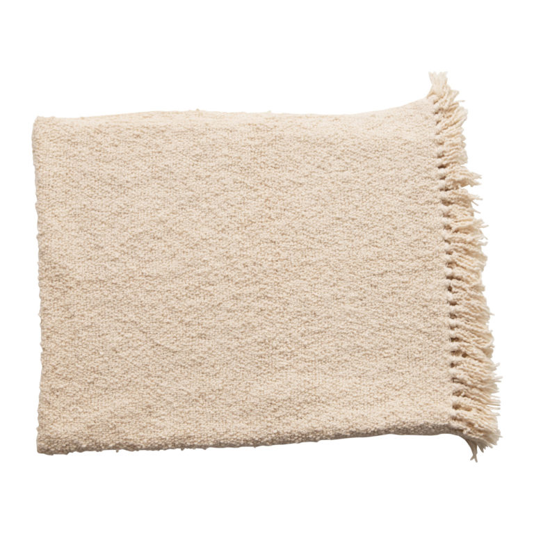 Bouclé Throw Blanket - Image 6