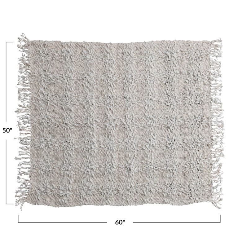 Cotton Blen Throw Blanket - Image 2