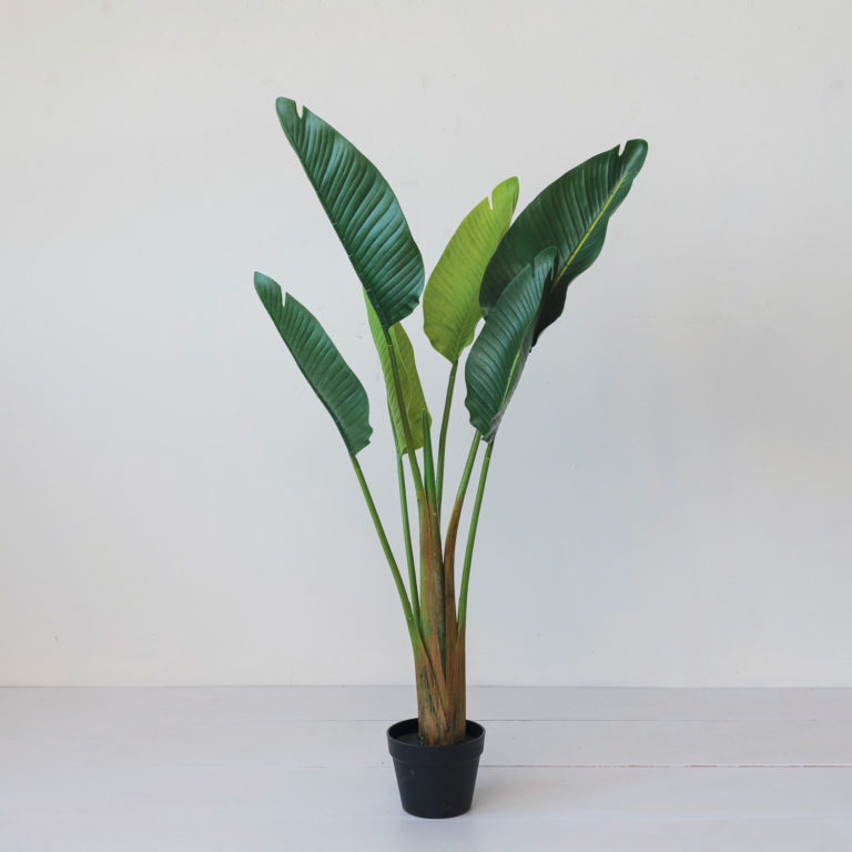 52"H Faux Banana Tree - Image 5