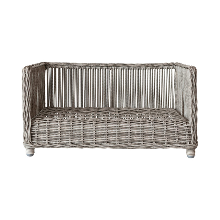 Woven Wicker Pet Bed - Image 3