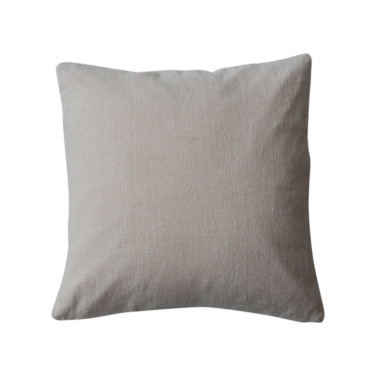 Hand-embroidered Cotton & Linen Pillow - Image 5