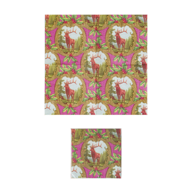 4" Square Paper Cocktail Napkins (Pack of 50)