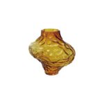 Glass Vase, Amber