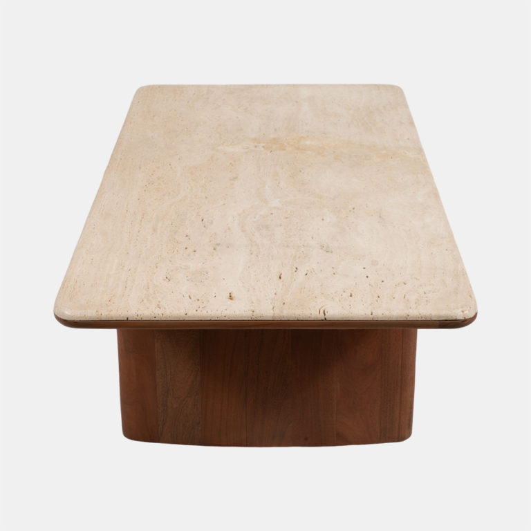 TRAVERTINE COFFEE TABLE - Image 2