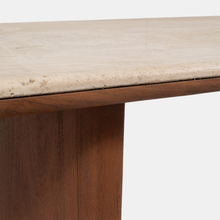 TRAVERTINE COFFEE TABLE - Image 5