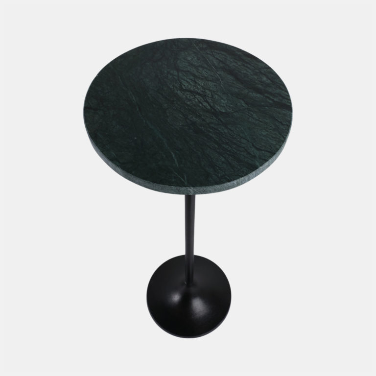 MARBLE TOP DRINK TABLE - Image 3