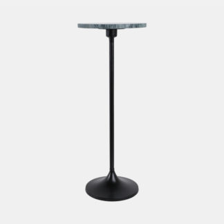 MARBLE TOP DRINK TABLE