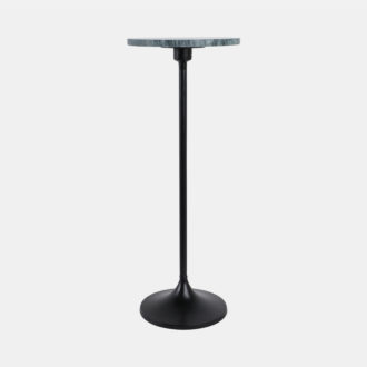 MARBLE TOP DRINK TABLE