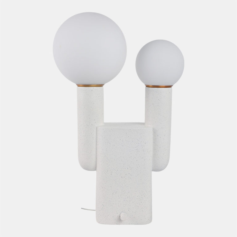 DOUBLE HEAD TOTEM TABLE LAMP