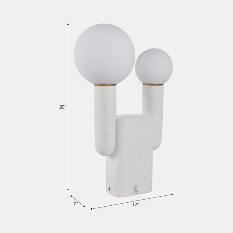 DOUBLE HEAD TOTEM TABLE LAMP - Image 3