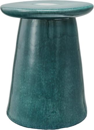 Reactive Glaze Stoneware Stool