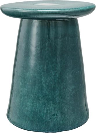 Nadine Stoneware Stool/Accent Table