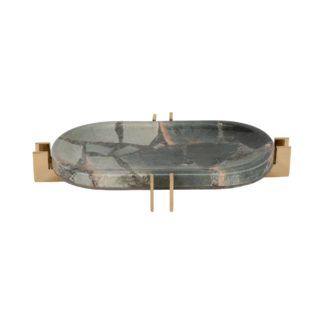 KOMI GREEN MALAKITE TRAY