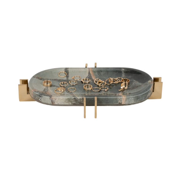 KOMI GREEN MALAKITE TRAY - Image 6