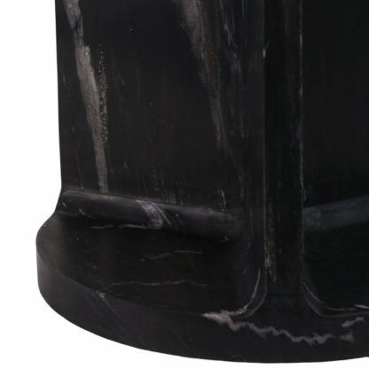 AUGUSTO CARVED MARBLE ACCENT TABLE - Image 4