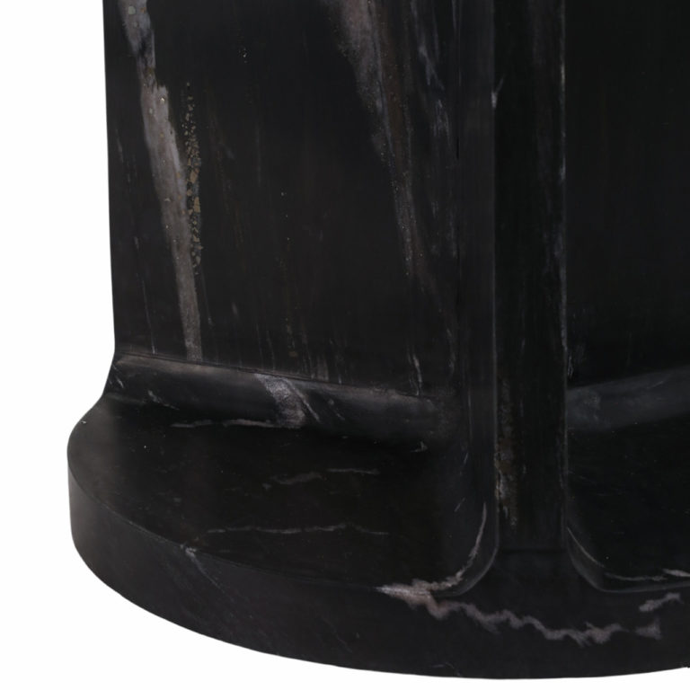 AUGUSTO CARVED MARBLE ACCENT TABLE - Image 4