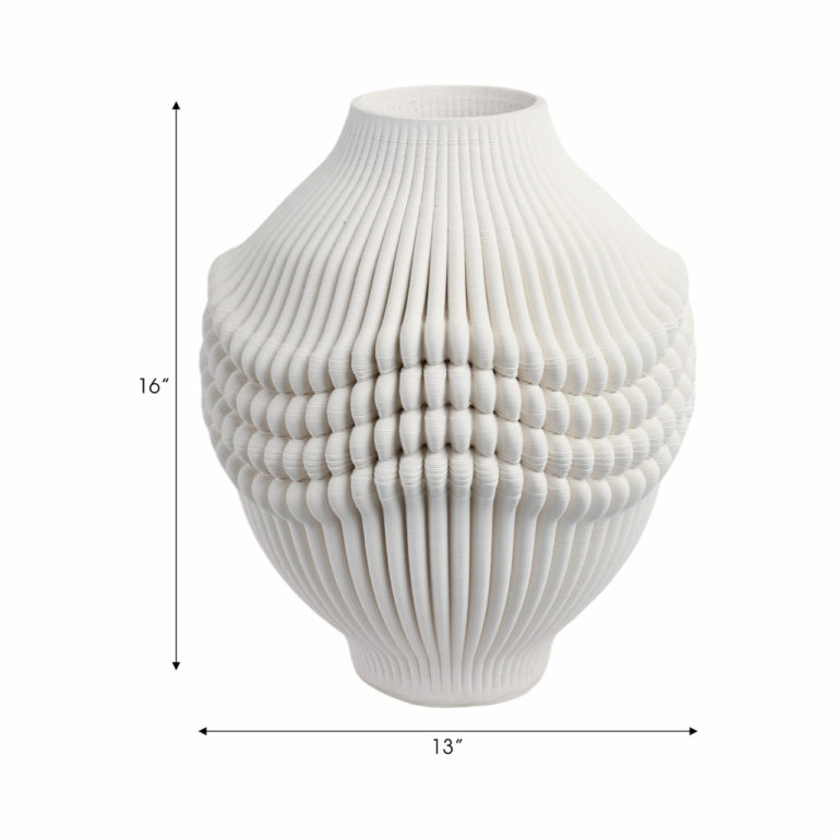 COULTER LARGE PORCELAIN VASE - Image 2