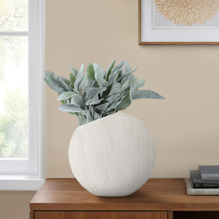 CASCAIS SMALL VASE WHITE - Image 6
