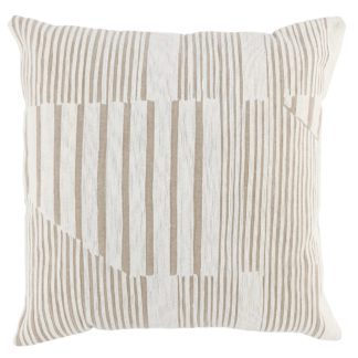 Levi Ivory/Natural Square Pillow