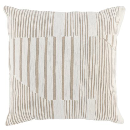 Levi Ivory/Natural Square Pillow