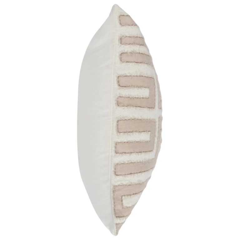 Mateo Natural/Ivory Square Pillow - Image 3