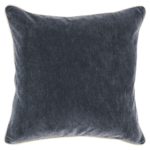 Heirloom Velvet Stone Gray Pillow