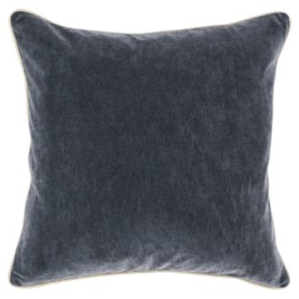 Heirloom Velvet Stone Gray Pillow