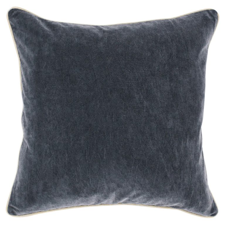Heirloom Velvet Stone Gray Pillow