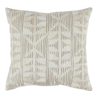 Roth Natural/Ivory Square Pillow