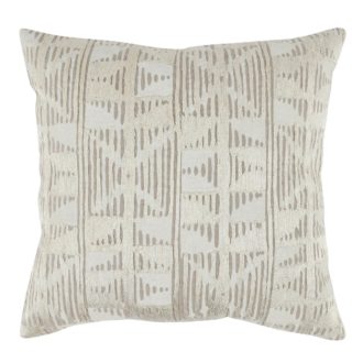 Roth Natural/Ivory Square Pillow