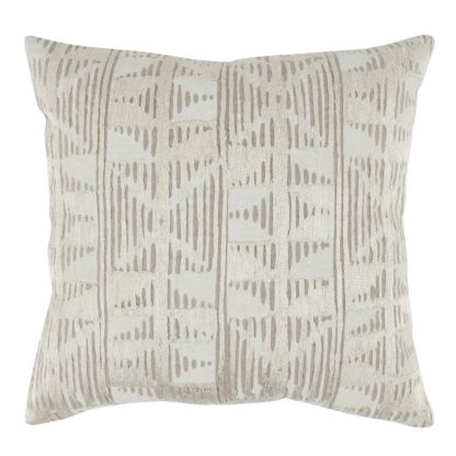 Roth Natural/Ivory Square Pillow