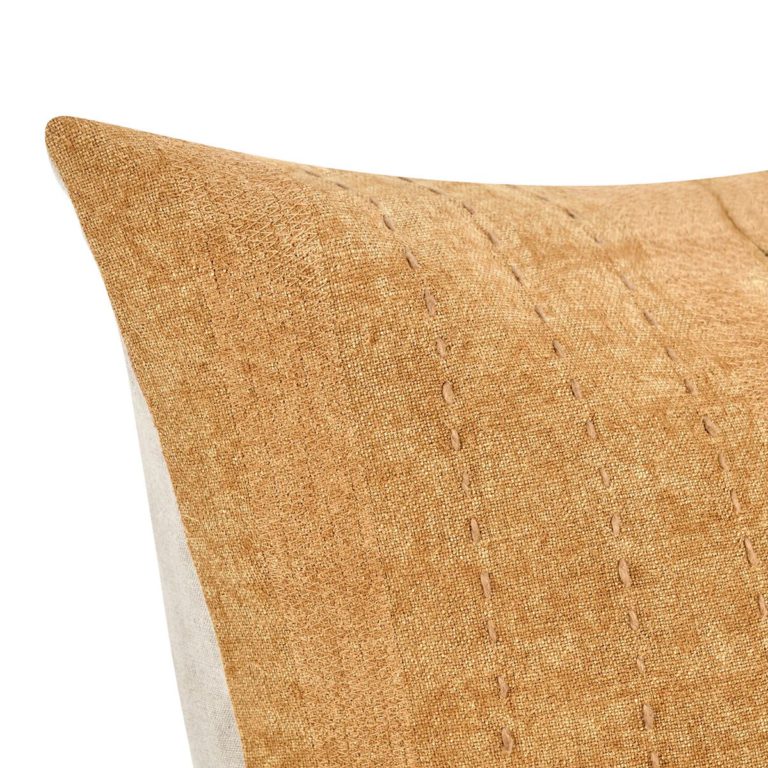 Origin Chestnut Brown Square Pillow - Image 5
