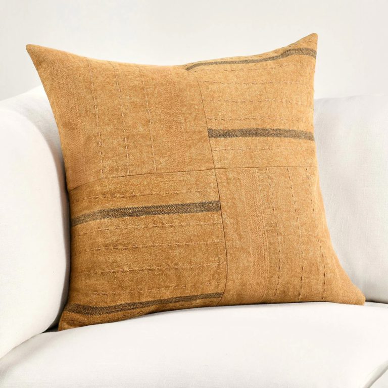 Origin Chestnut Brown Square Pillow - Image 3