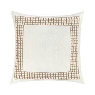 Marina White Square Pillow